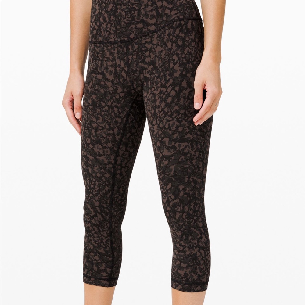 Lululemon Wunder Under Crop (High Rise) 21" *FLux